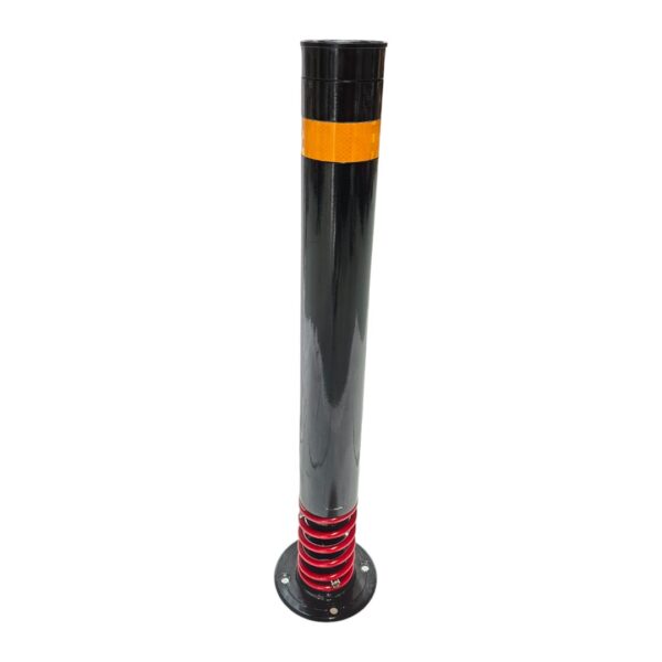 Flexible Bollard 89mm diameter 600mm height. Flange 10 x 226mm